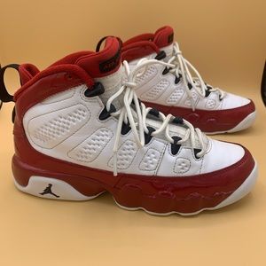 Air Jordan Kids 9 Retro 'Gym Red